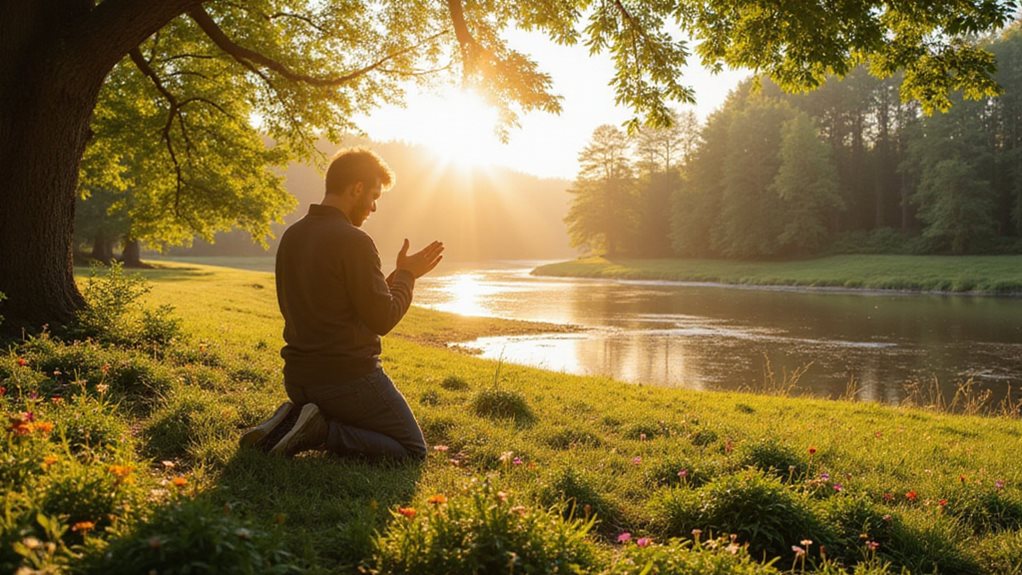 gratitude replaces desperate prayer